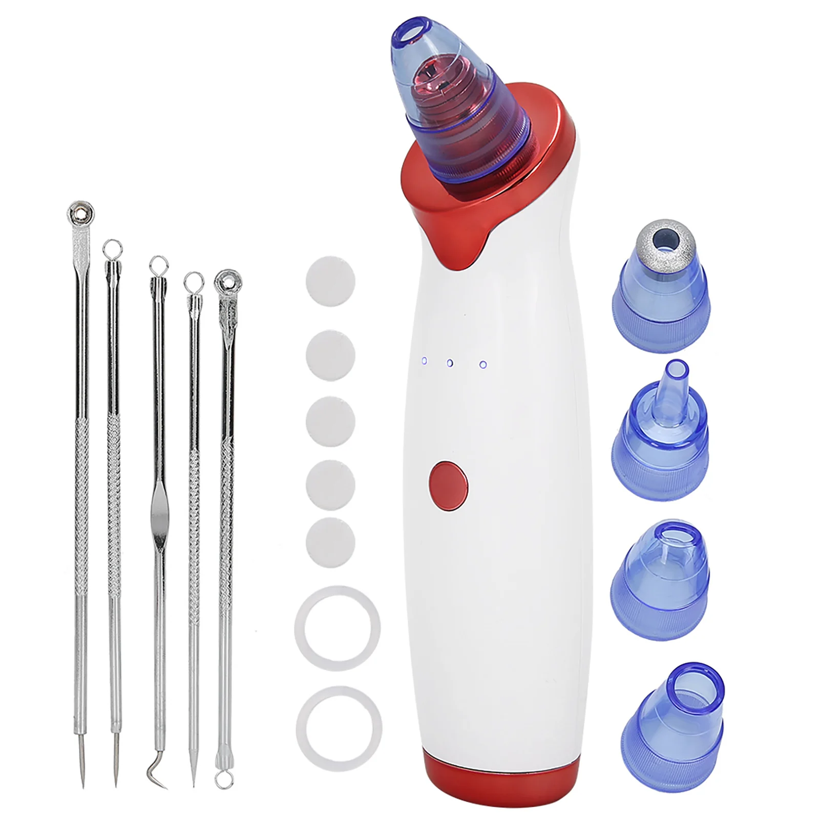 أداة إزالة الرؤوس السوداء، تنظيف المسام الكهربائي، تزيل خلايا الجلد الميت على خفيفة الوزن وصغيرة الحجم لصالونات التجميل المنزلية #2