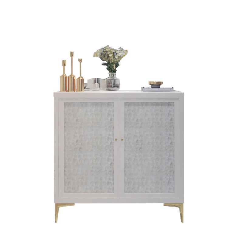 Light luxury door shoe cabinet living room storage porch cabinet shell dining side cabinet