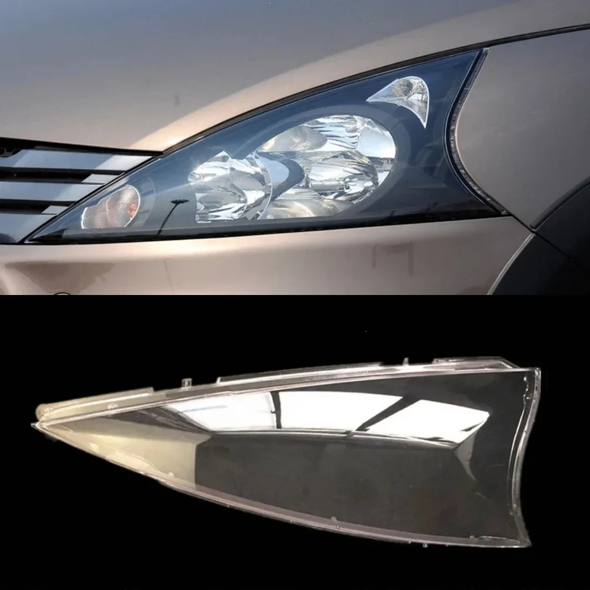 

For Dongfeng Forthing Joyear SUV Headlamp Cover Lamp Headlight Shell Lens Plexiglass Replace Original Lampshade 2007-2014