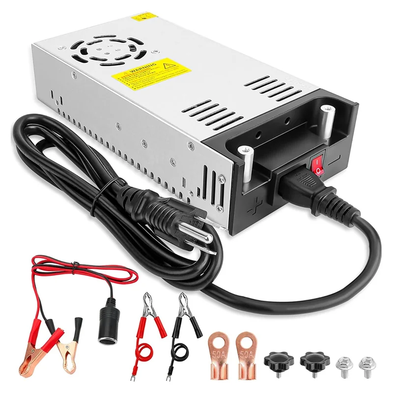 

75STO-DC 12V 50A 600W Switching Power Adapter Set,Switching Converter 110 AC To 12 Volt DC Converter For Electronic US Plug