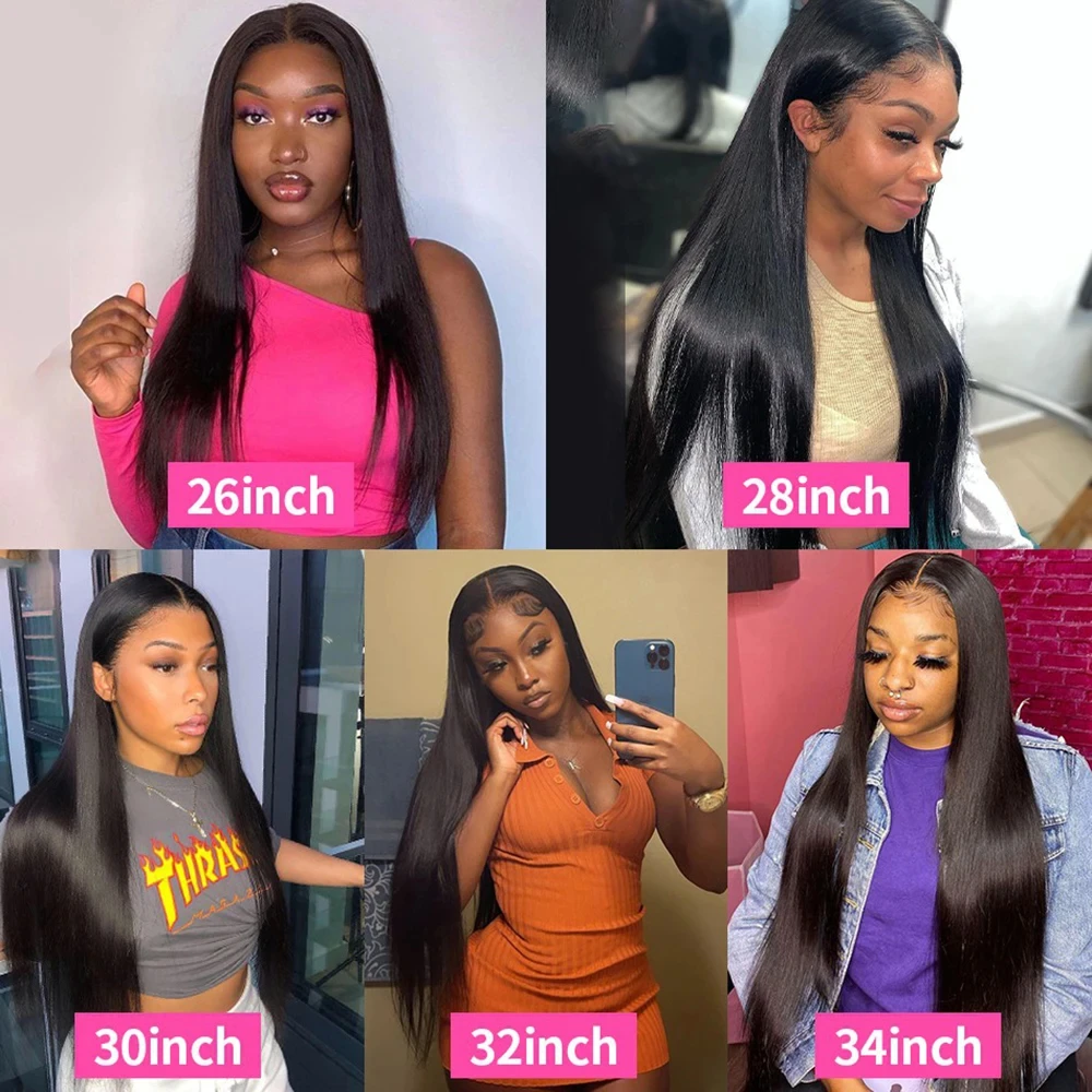 brazilian bone straight 100% human hair wigs hd lace wig 13x6 lace frontal wig cheap wigs on sale clearance for women choice