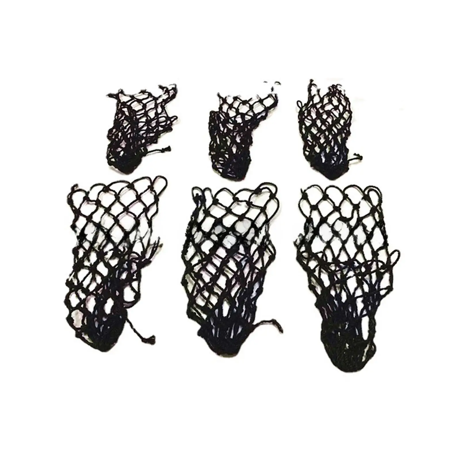 Pool Table Cotton Thread Mesh Pocket 6 Piece Set Replacement Drop Pocket for Billiard Games and Snooker Table