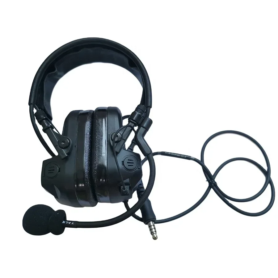 

Waterproof Noise Reduction Ear Pads Sound Pick Up Headset