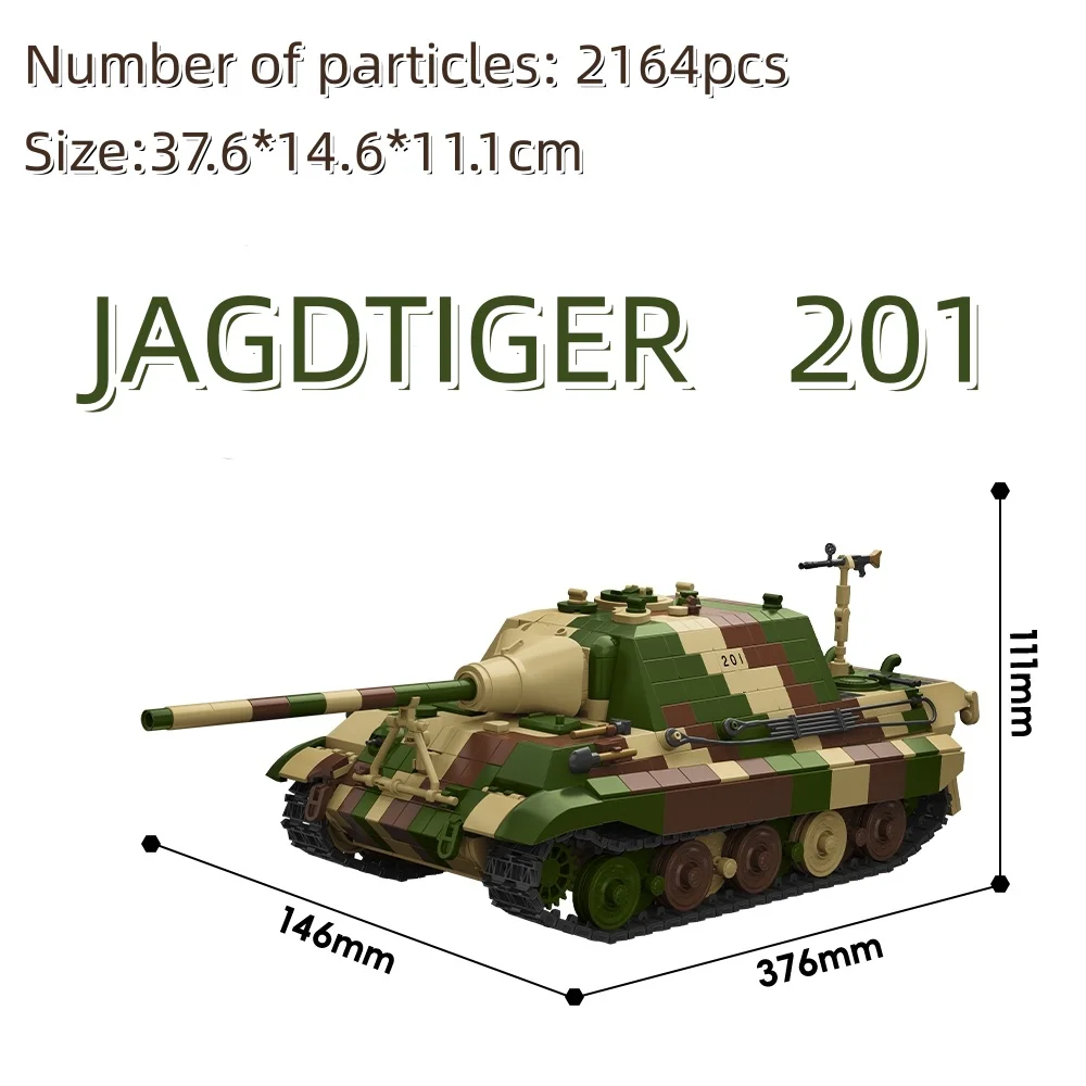 

TK2 8006 New Model Tiger Tank Building Set for Military Series Wheeled Armored Vehicle Model Educational Toy
