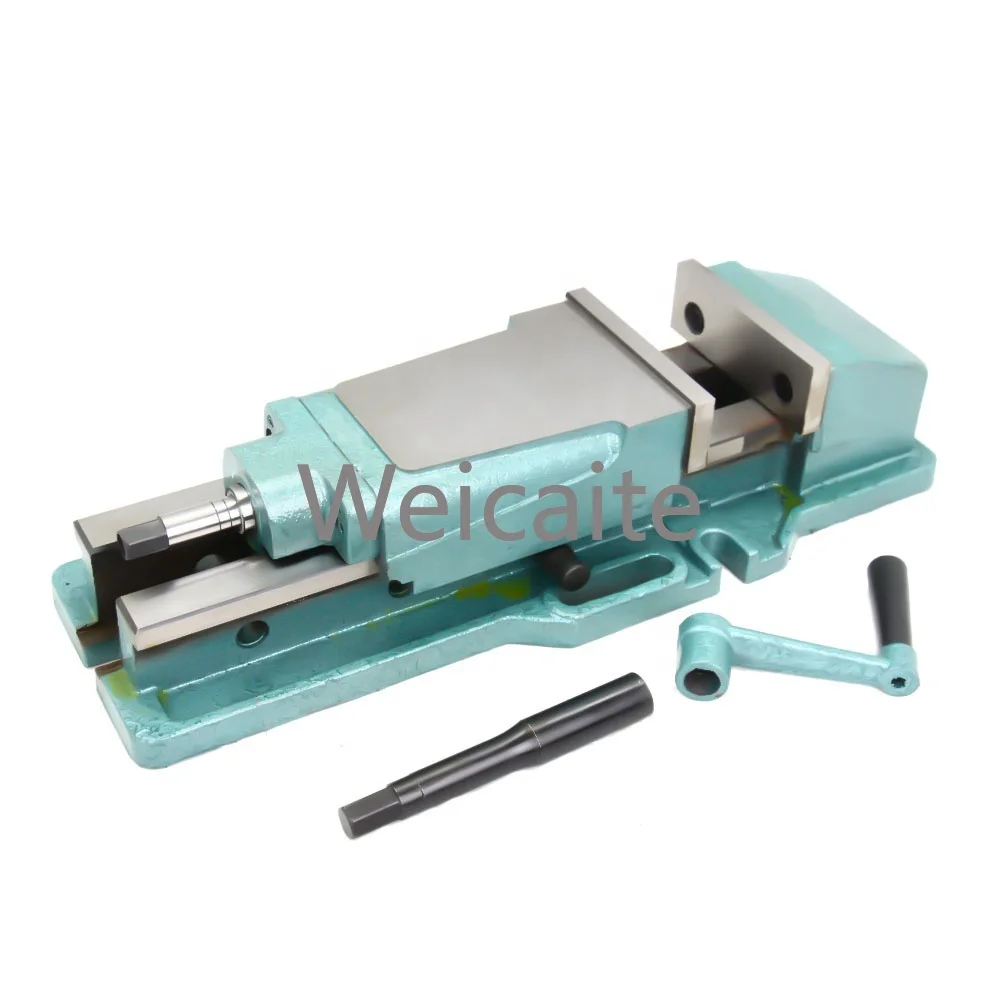 CNC High Precision Fixed Base Machine Vices HP 6inch 4500 Hydraulic Power Vice HP 5 inch 6 inch 8 inch Built-in Hydraulic Vices