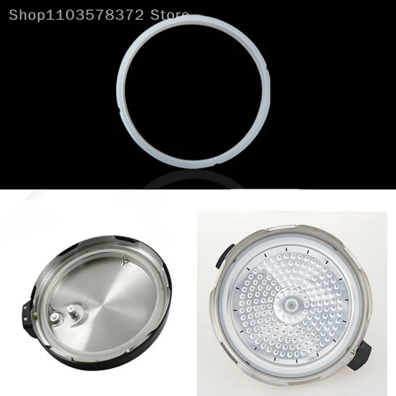 18/20/22/24cm Silicone Rubber Gasket Cooker Lid Sealing Ring Electric Pressure Cooker Replacement for 2-6L Cooker Gaskets