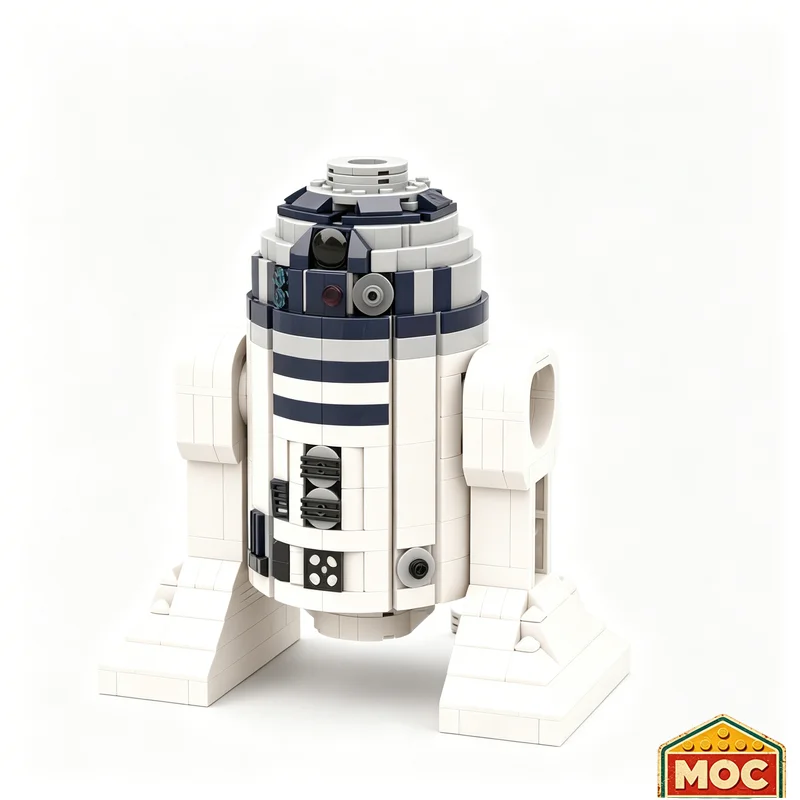 899 Parts MOC Smart Space Robot Block Model Building Blocks DIY Assembly Educational Toy Boy Creative Collection Birthday Gifts