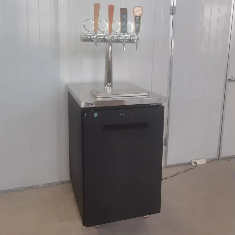 

4 Barrel Or Keg Beer Cooler Dispenser With Beer Tower