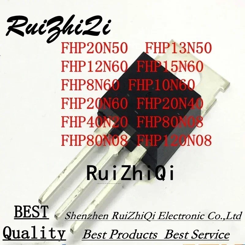 10PCS/LOT NEW FHP20N50  FHP13N50  FHP12N60 FHP15N60 FHP8N60 FHP10N60 FHP20N60 FHP20N40 FHP40N20 FHP80N08 8 FHP120N08 to220