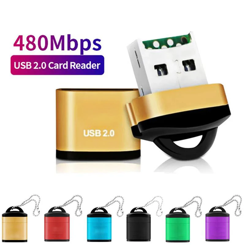 

Для USB Micro SD/TF Card Reader USB 2.0 Мини-мобильный телефон Память Micro Card Reader Высокоскоростной USB-адаптер для ноутбуков Аксессуары