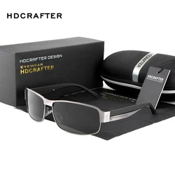 HDCRAFTER Fashion Driving Sun Glasses for Men Polarized UV400 Brand Designer Sunglasses Men Oculos Male gafas de sol 2017 Hot