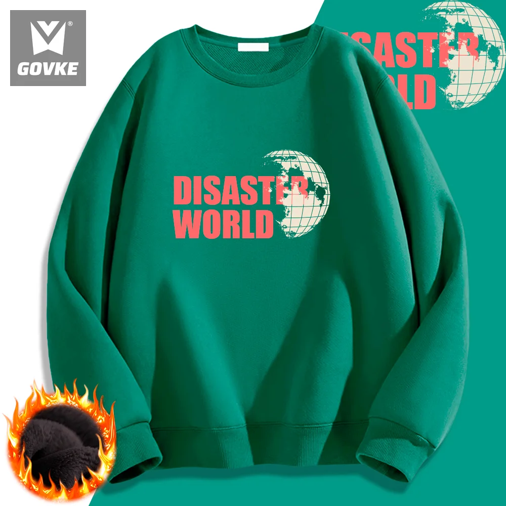 Disastfb World Autumn and Winter New Style Printed Hoodie Individuality Men\'s Hoodies Wearing Type Polyester Hoodie