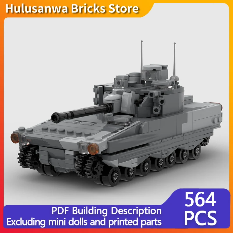 

9040/56 Modern Military Tanks Model MOC Building Bricks War Equipment Modular Technology Gift Holiday Assemble Children Toy Suit