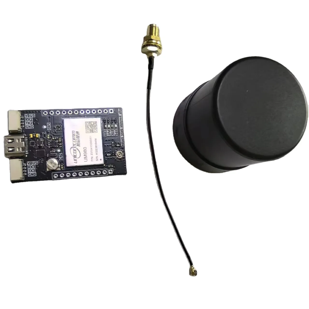 high precision RTK customized product unicore UM980&antenna unmanned mower navigation module