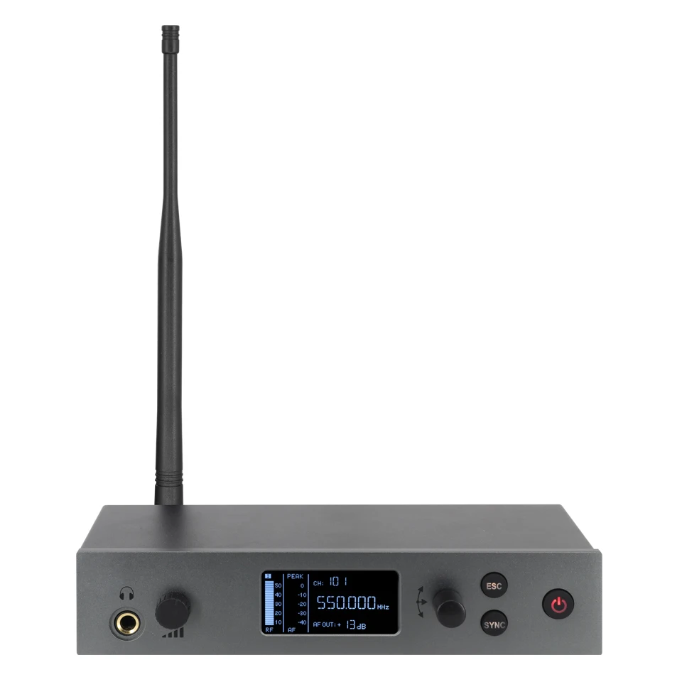 Imagem -06 - Wireless Ear Feedback Monitoring System Uhf Single Channel Stage Monitoring System Professional Singer Stage Performance dj