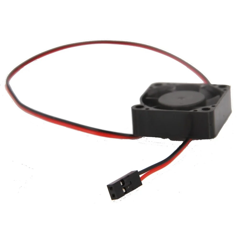 RC Motor Cooling Fan 25mm 30mm 40mm 50mm 5V-12V DC Motor ESC Fan Heat Sink for 1/10 1/8 1/12 RC Car Motor 3660 4274 motor