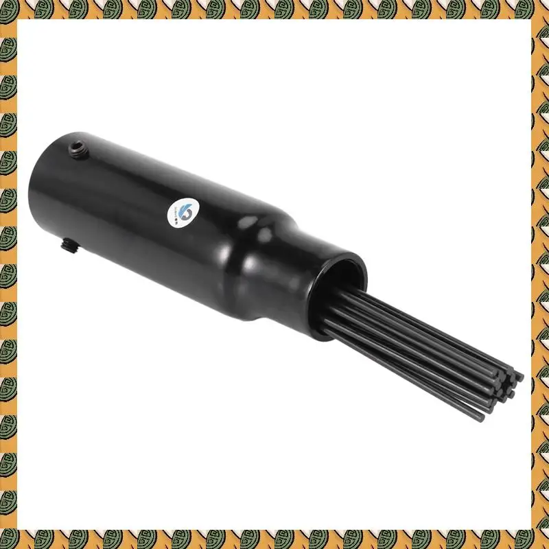 

A77I 2X 19 Pins Air Descaler Needle Tool Kit Fits Air Chisel Hammer Removes Paint And Rust Scaler Kit