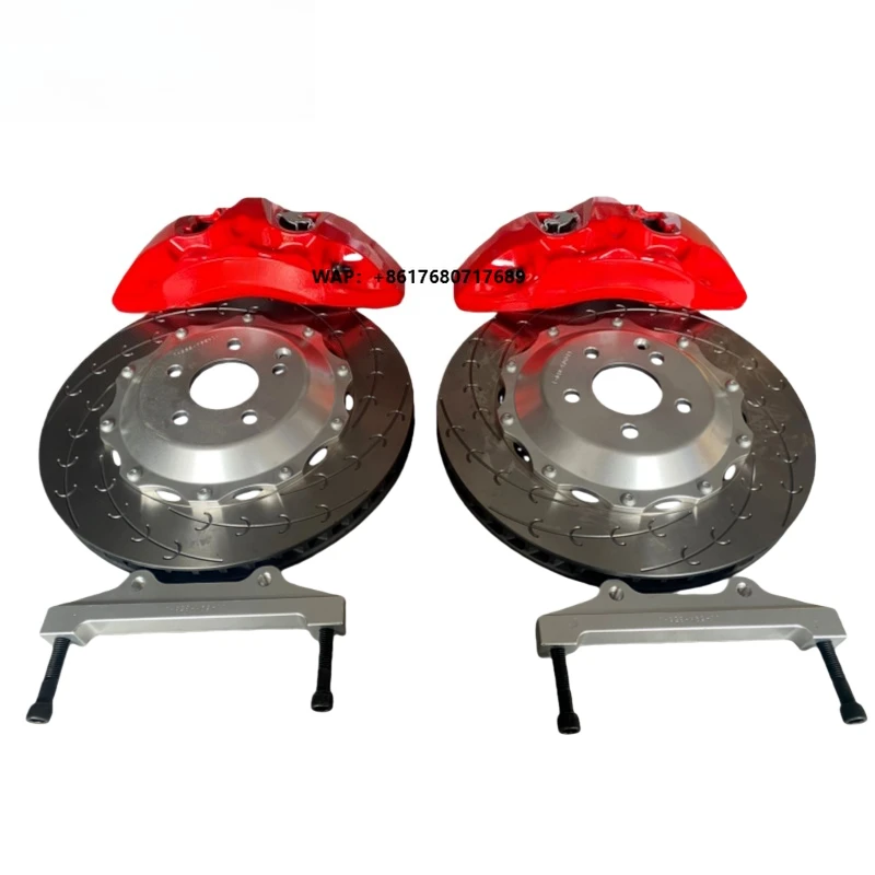 

Upgrade Refit Front Brake Caliper Kit Car Brake System 6 Piston 355-380mm Disc 18 Inch Rim for POLO Bora Lavida