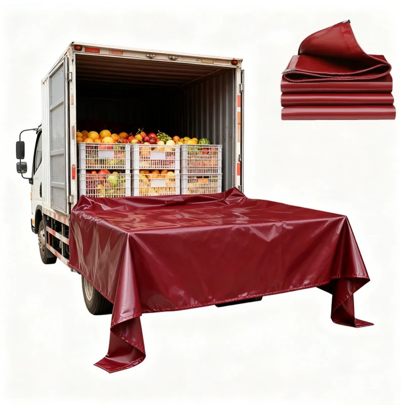 High Temperature Heat Sealed Edging Moisturizing Temperature Locking Anti Cold Wine Red Waterproof Cloth