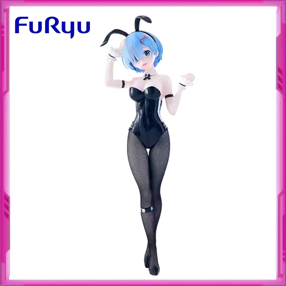 

Original FuRyu BiCute Re:Life in a different world from zero Rem PVC Anime Figures Action Figure Model Toys Christmas Gift