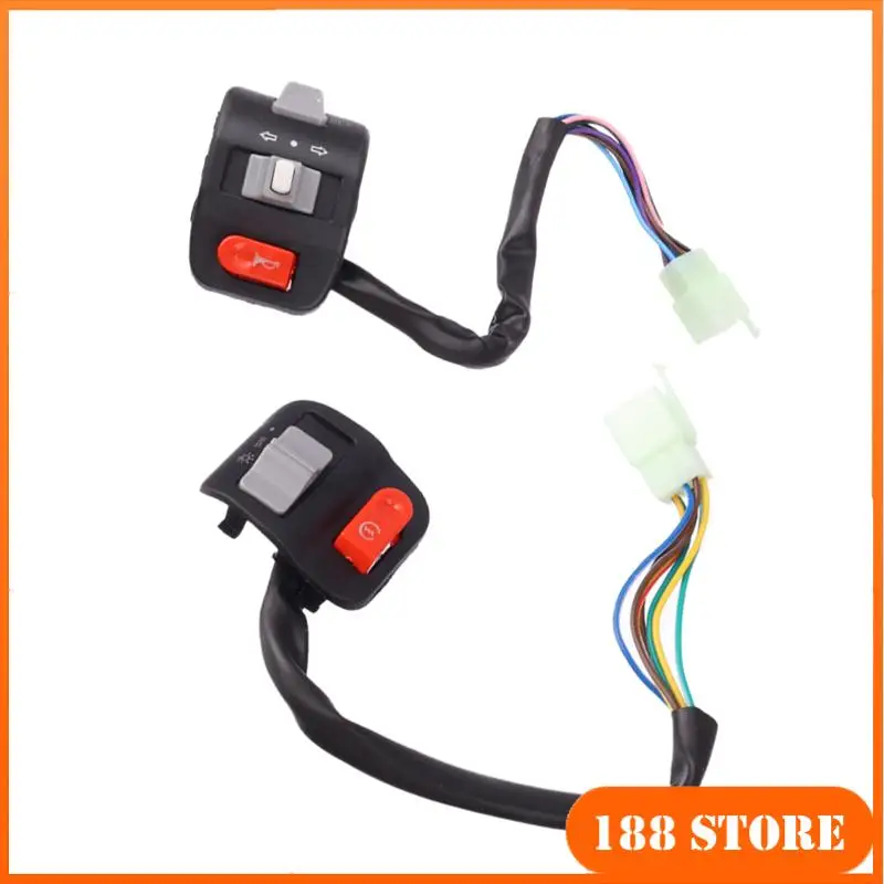

NEW Handlebar Controller Switches for Electric Bike Scooter Signal Electric Fog Light Horn ON-OFF Button Switch