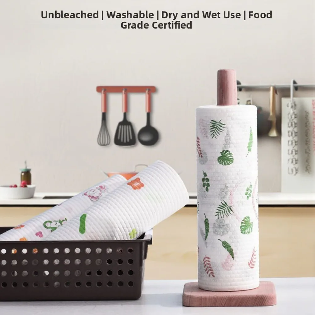800pcs One-time Dishcloth Water Wash Dry Wet Dual-use Non-stick Oil Rags Household Cleaning Rags Kitchen Towel Kichen Accessorie