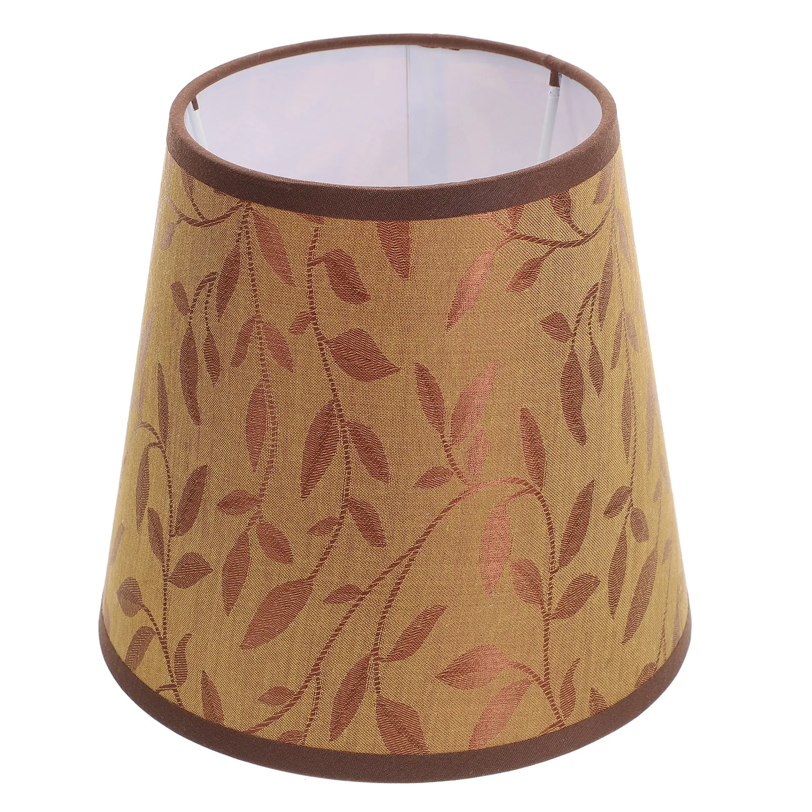 

Маленький тканевый абажур в стиле ивовых листьев для настольных, подвесных и настенных светильников, декоративный