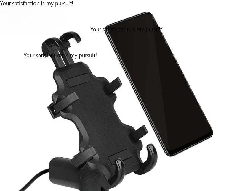 for Octopus Quick Release Aluminum Phone Holder 12-80V Charging Motorcycle Electric Scooter Delivery Navigation Bracket