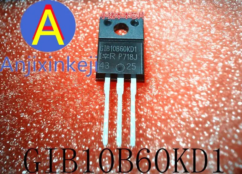 

10pcs 100% orginal new GIB10B60KD1 IRGIB10B60KD1 TO-220F