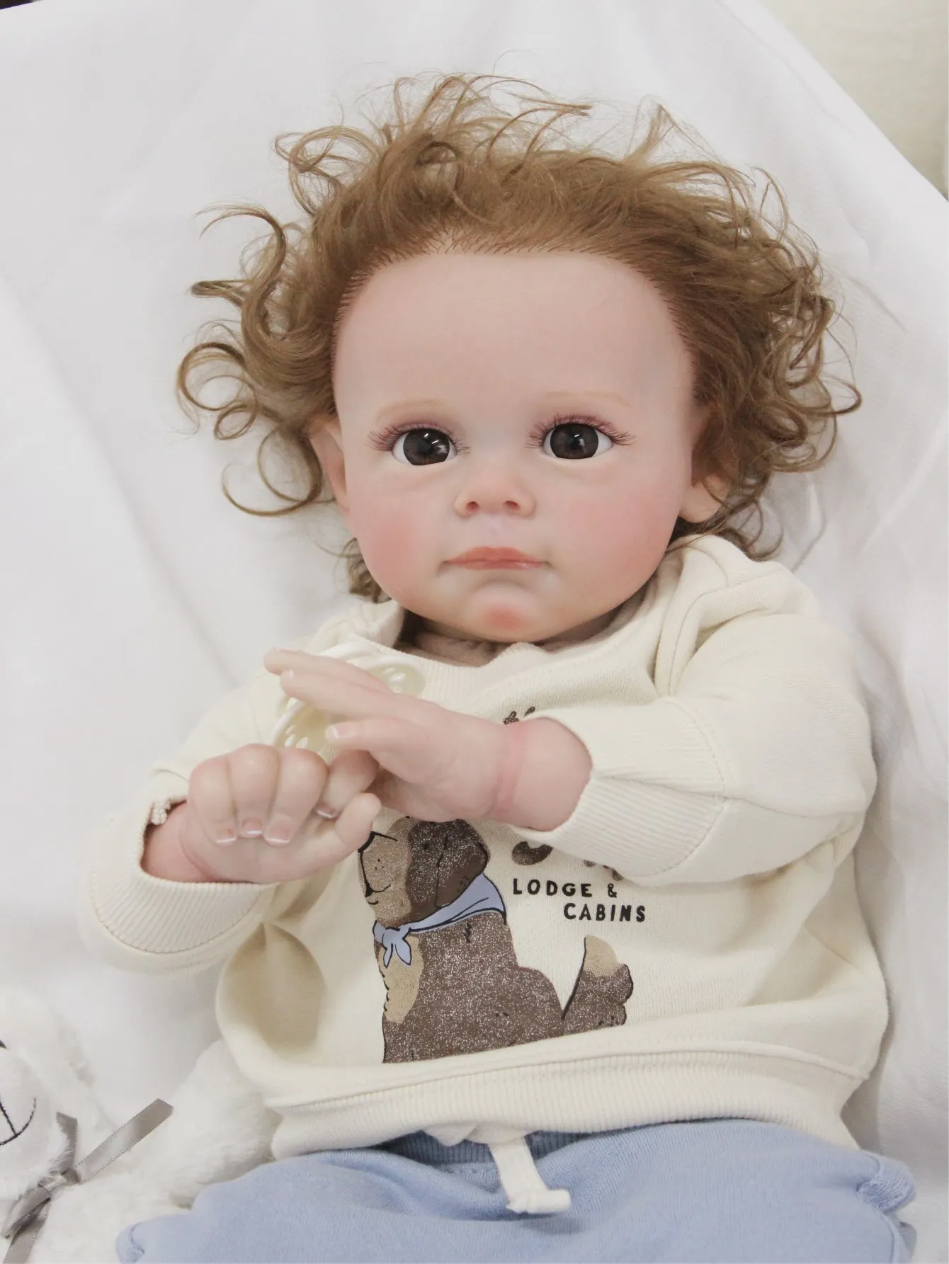 55 cm Silicone Reborn Doll Soft Cloth Case/Unisex/Realistic Doll/True Vienna/Live/Baby Gifts