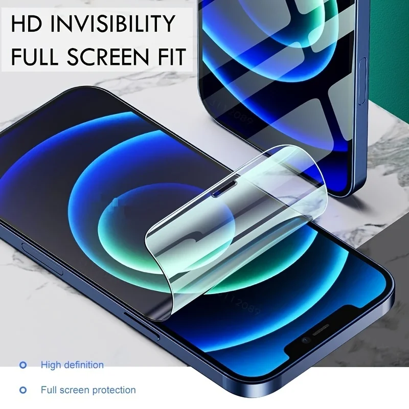 Hydrogel Film For Xiaomi Redmi Note 13 12 11 10 Pro Screen Protector Redmi Note 11S 9S 9 8 8T 9T 11T 13C 9C 10A Protective Film