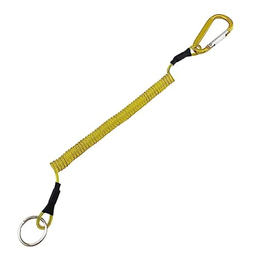 حلقة تسلق لمكافحة خسر حبل الربيع الحبل كاياك مجداف المقود الربيع لفائف المفاتيح قابل للسحب طول 10.6 ihes الصيد الحبل Retr