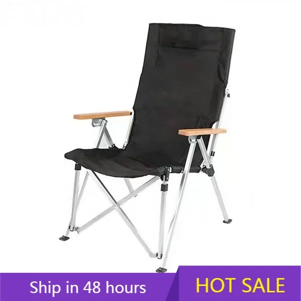 

YTYIN JWW-016 Outdoor Camping Portable Chairs Adjustable Aluminum Frame Folding Beach Chairs