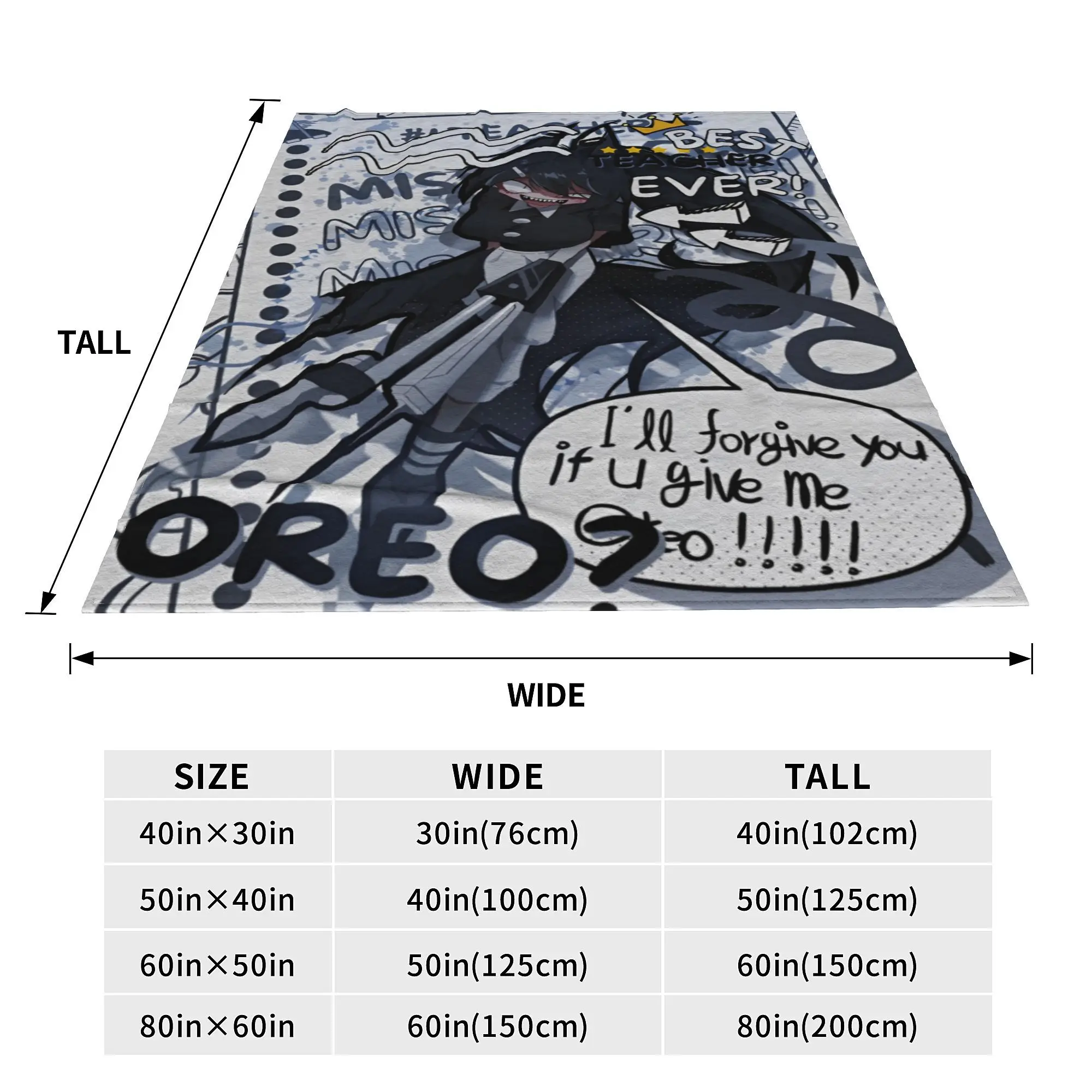 Fundamental Paper Education Miss Circle Fleece Blanket Cartoon Game Awesome Throw Blankets Bedspreads 125*100cm Quilt Super Warm