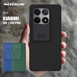 for Xiaomi Mi 14T / 14T Pro 5G Case Nillkin CamShield Slide Camera Cases Anti-Fingerprint Privacy Lens Protection Cover