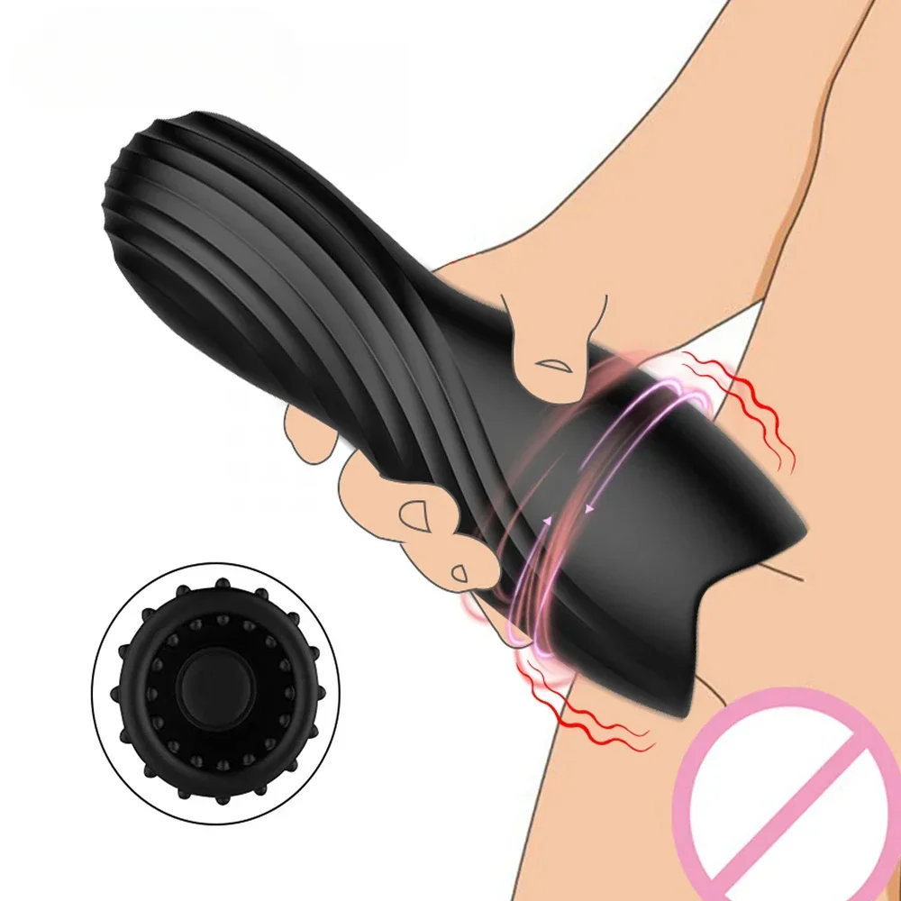 10 Modes Penis Delay Trainer Vibrator Male Masturbator Automatic Oral Climax Sex Glans Stimulate Massager Adult Sex Toys for Men