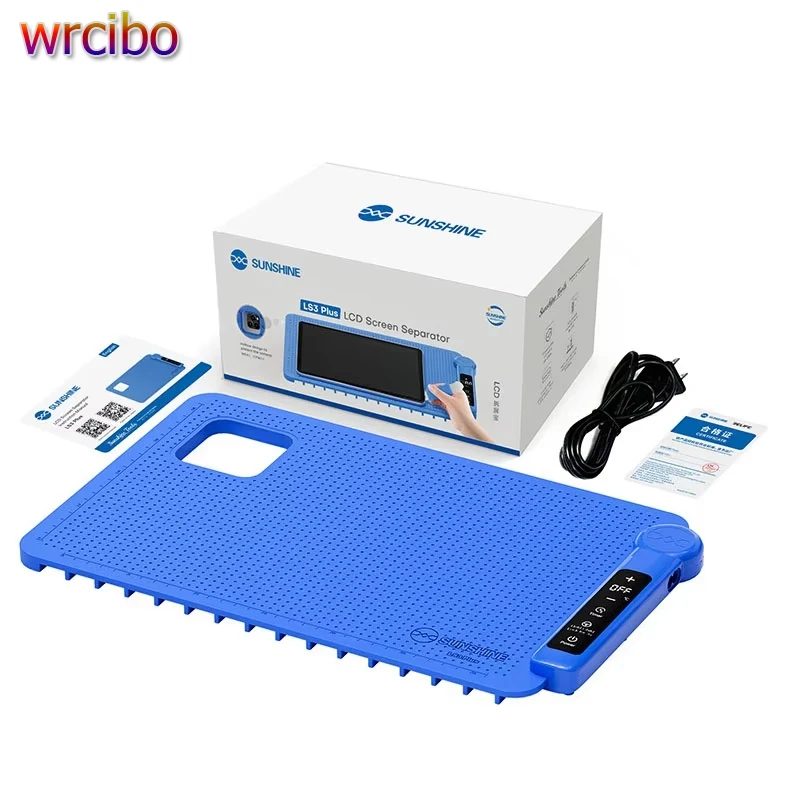 

Sunshine LS3 Plus 17-дюймовый ЖК-экран мобильного телефона, интеллектуальный контроль температуры, нагревательный коврик, сепаратор 40 ~ 120 ℃ Регулируемый