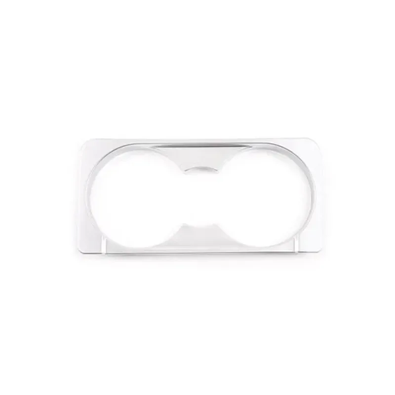 ABS Front Cup Holder Sequin Frame Decal, Center Console Interior Decor Accessory for 2010‑2016 Land Rover Discovery 4 LR4
