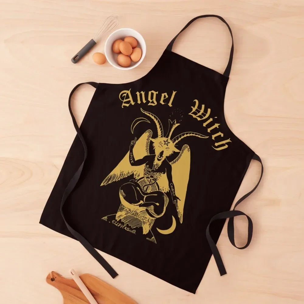 

Angel Witch Apron Woman Work manicurist For Women Kitchen Men'ss Apron