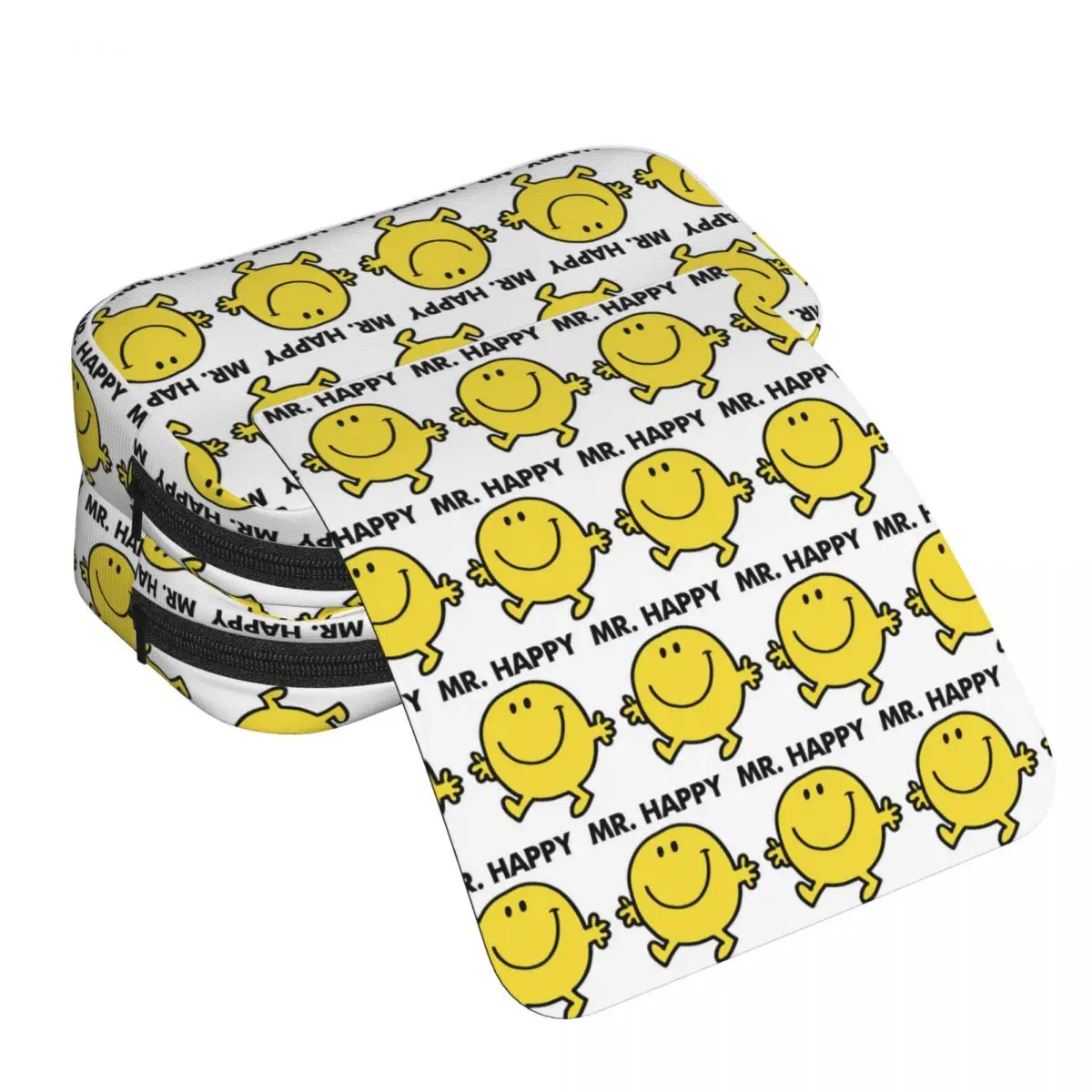 Mr. Men Cute Little Miss Popular Pencil Case for Boys Girls School Pen Box Pencil Bag Stationery Supplies Pen Holder Bag