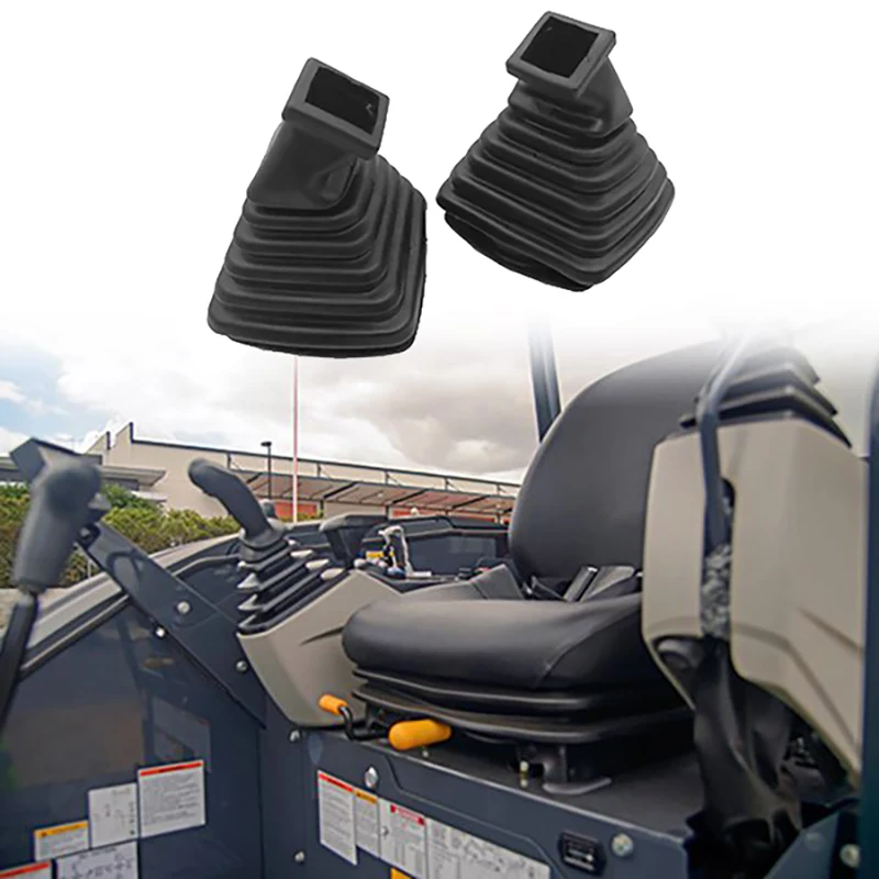 Super Sale 2Pcs Excavator Joystick Handle Gears Dust Jacket Cover for Daewoo Doosan DH DX150 215 225 300 370-9C