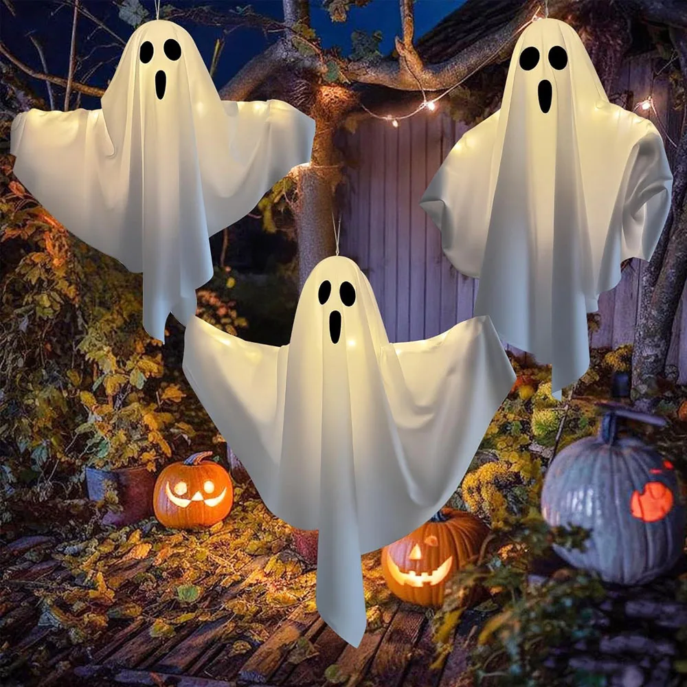 Light Up Hanging Ghost 2