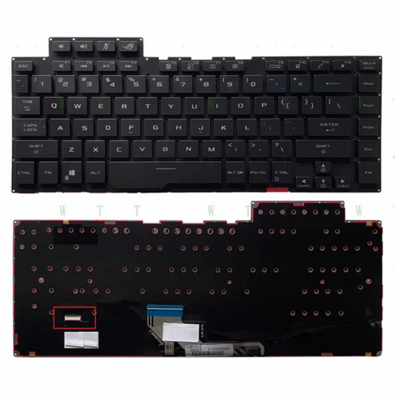 

Клавиатура для ноутбука BB ASU-S ROG 3S GX502 GA502D GU502GW GU502GV GM502 GU502 США RGB