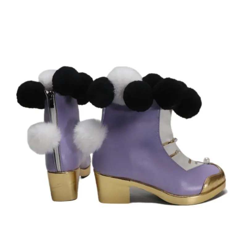 Game Wuthering Waves ROCCIA Custom Made Cosplay Shoes Boots Halloween Props