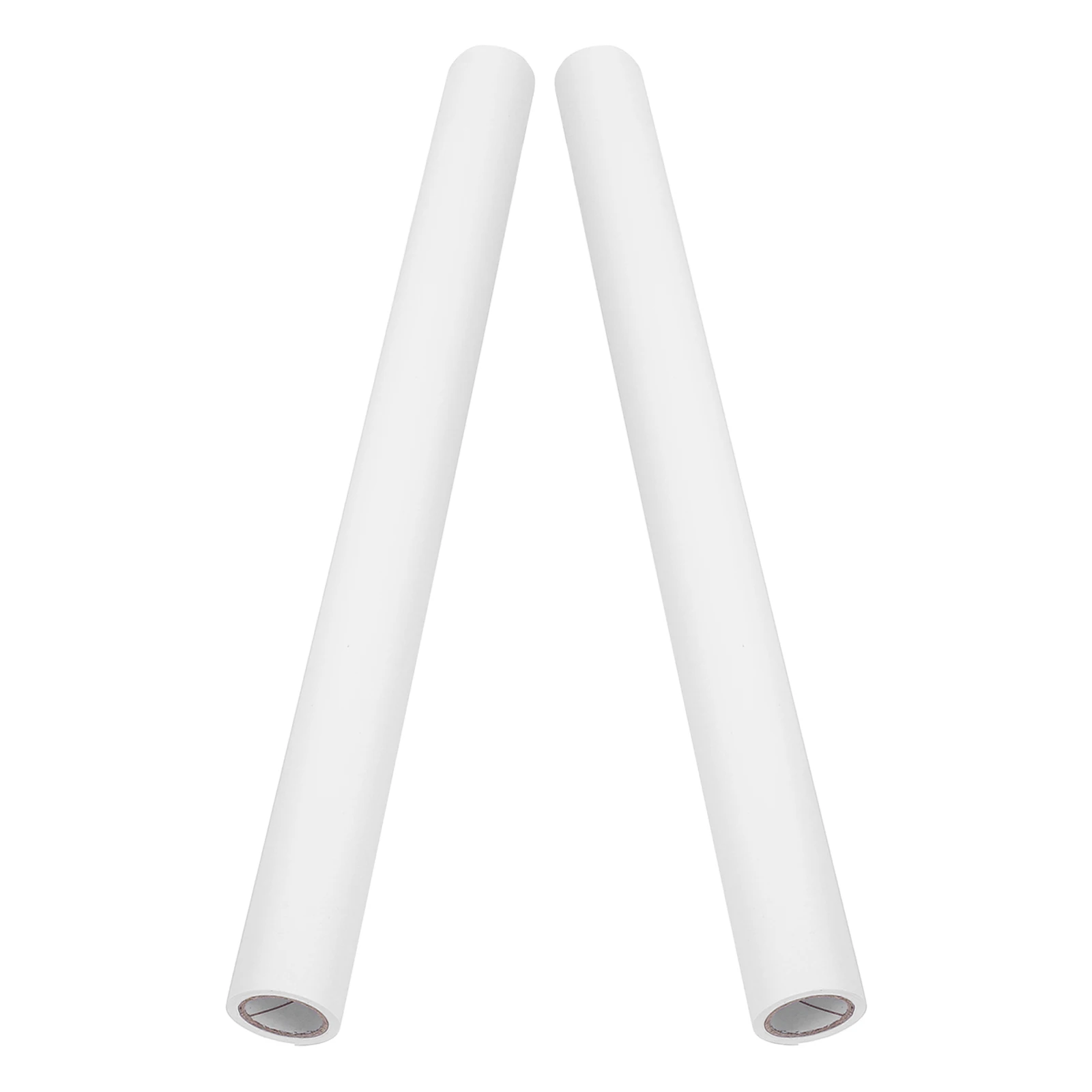 Rolo de papel de desenho, 2 peças, 45cm x 5m, papel de esboço em branco para pintura em aquarela, arte acrílica, artesanato, atividade, lápis suave e grosso