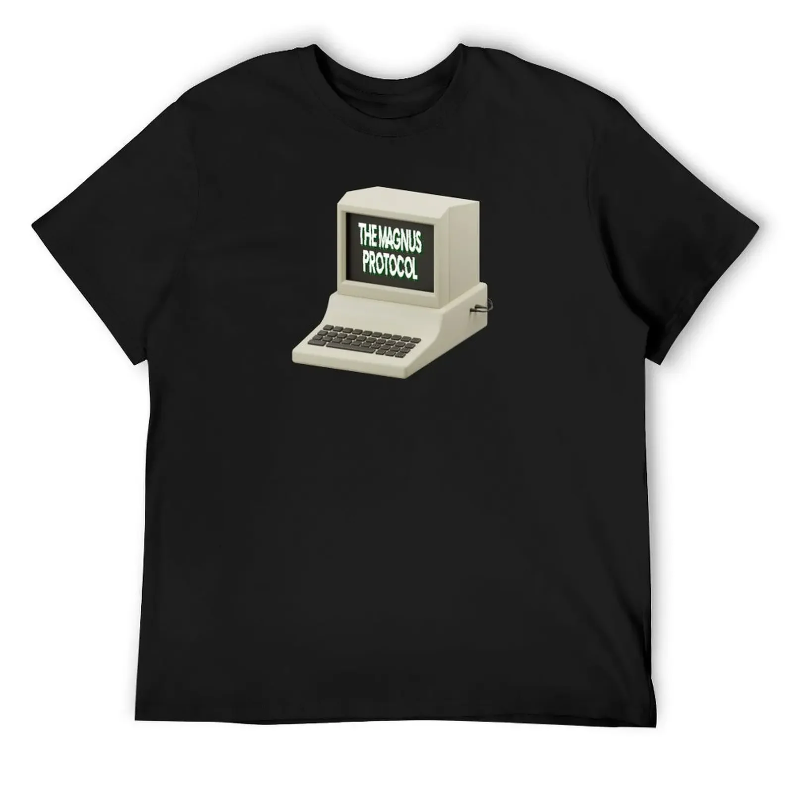

THE MAGNUS PROTOCOL COMPUTER T-Shirt baggy shirts football t shirt shirts graphic tees t shirts men