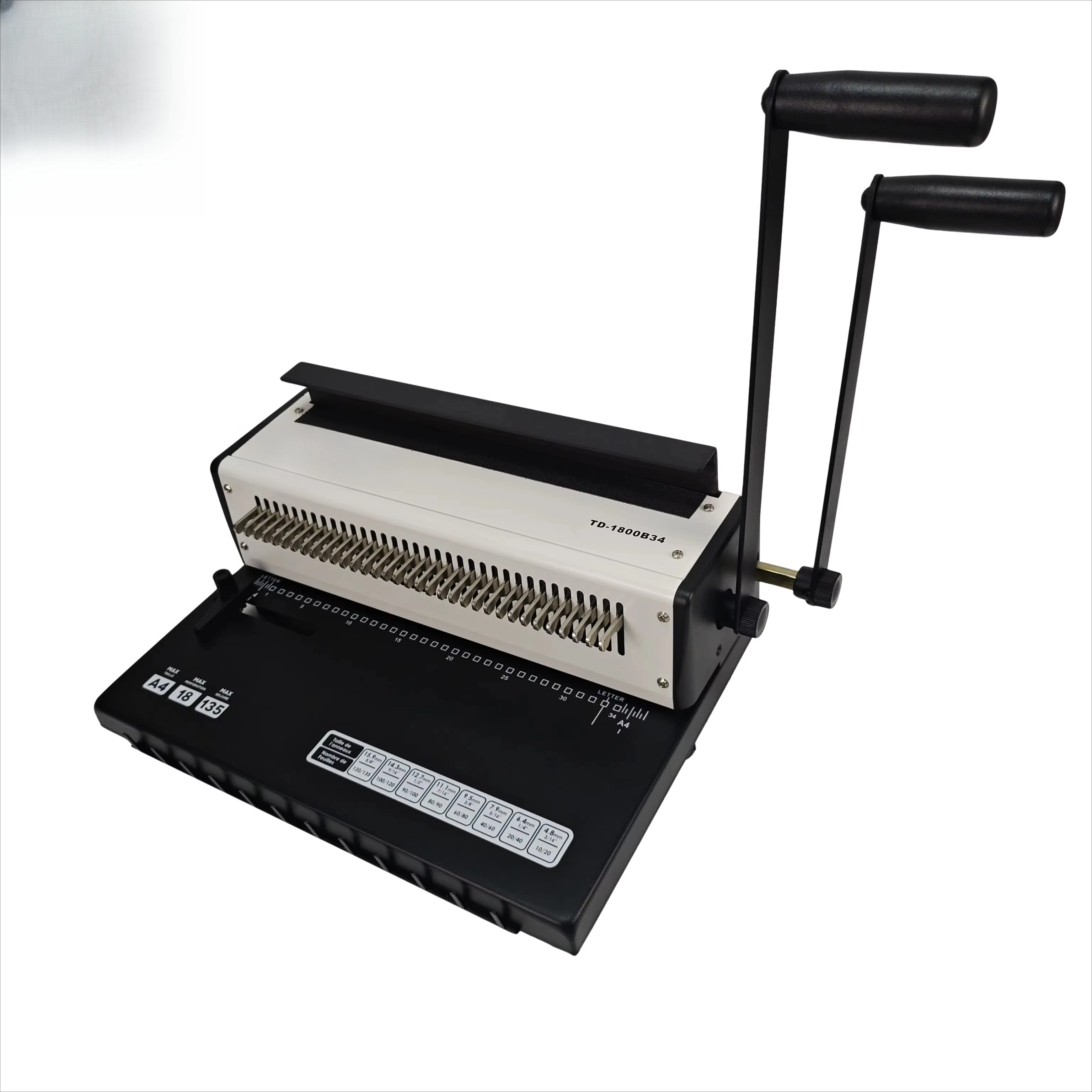 TD-1800B34 2025 New Model Wire Binding Machine 3:1
