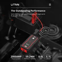 UTRAI Jump Starter Power Bank 2000A #6