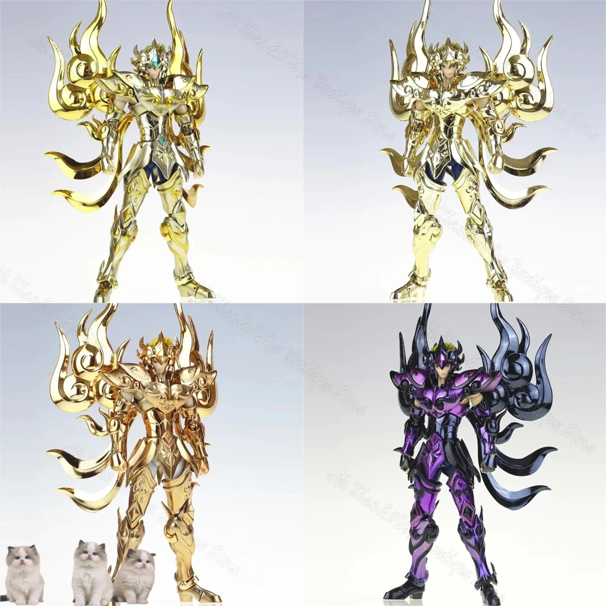 

24-hour shipping JM.MST Saint Seiya Myth Cloth EXM Leo/Lion Aiolia SOG/Soul of God Gold Knights of the Zodiac Action Figure