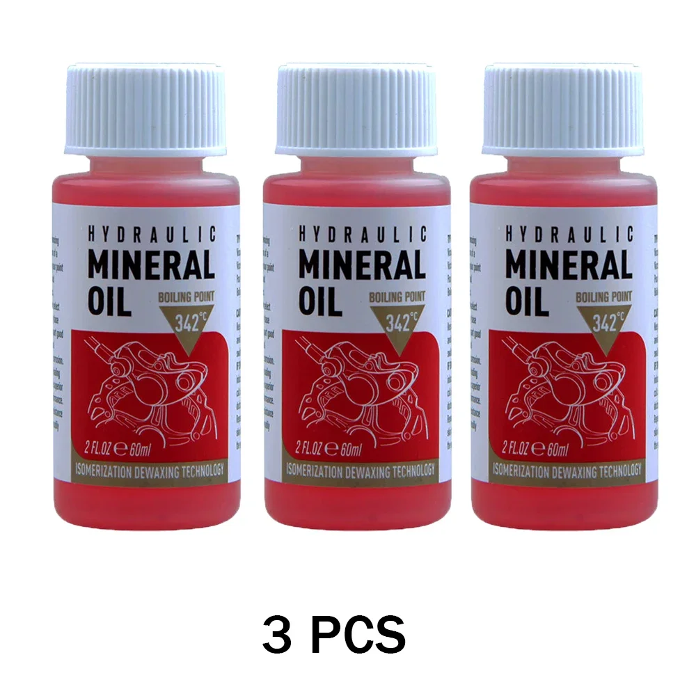 1/2/3 Stuks 60Ml Fiets Remvloeistof Minerale Olie Systeem Vloeistof Fietsen Mountainbikes Voor Fiets accessoire Olie Injector
